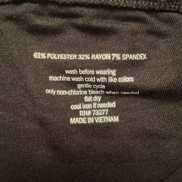 NWT $26 SONOMA Black Supersoft Leggings Mid Rise XS Petite - Picture 6 of 12